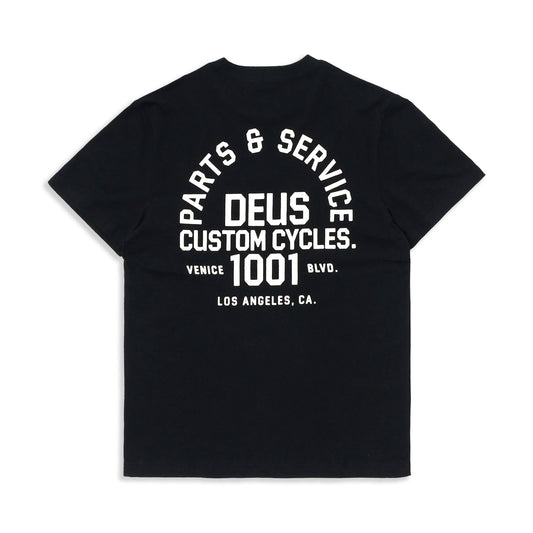 Deus Ex Machina Troop Tee Black  - DMP251953D-BLK