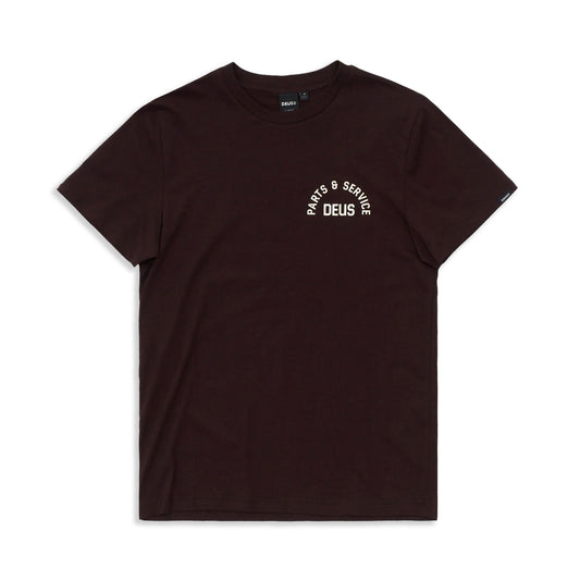 Deus Ex Machina Troop Tee Choc Plum  - DMP251953D-CPM