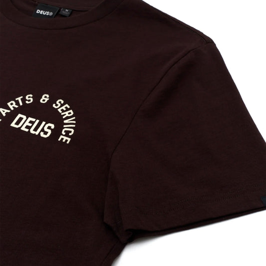 Deus Ex Machina Troop Tee Choc Plum  - DMP251953D-CPM