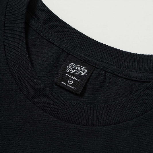 Deus Ex Machina Shield Tee Black  - DMW41808E-BLK