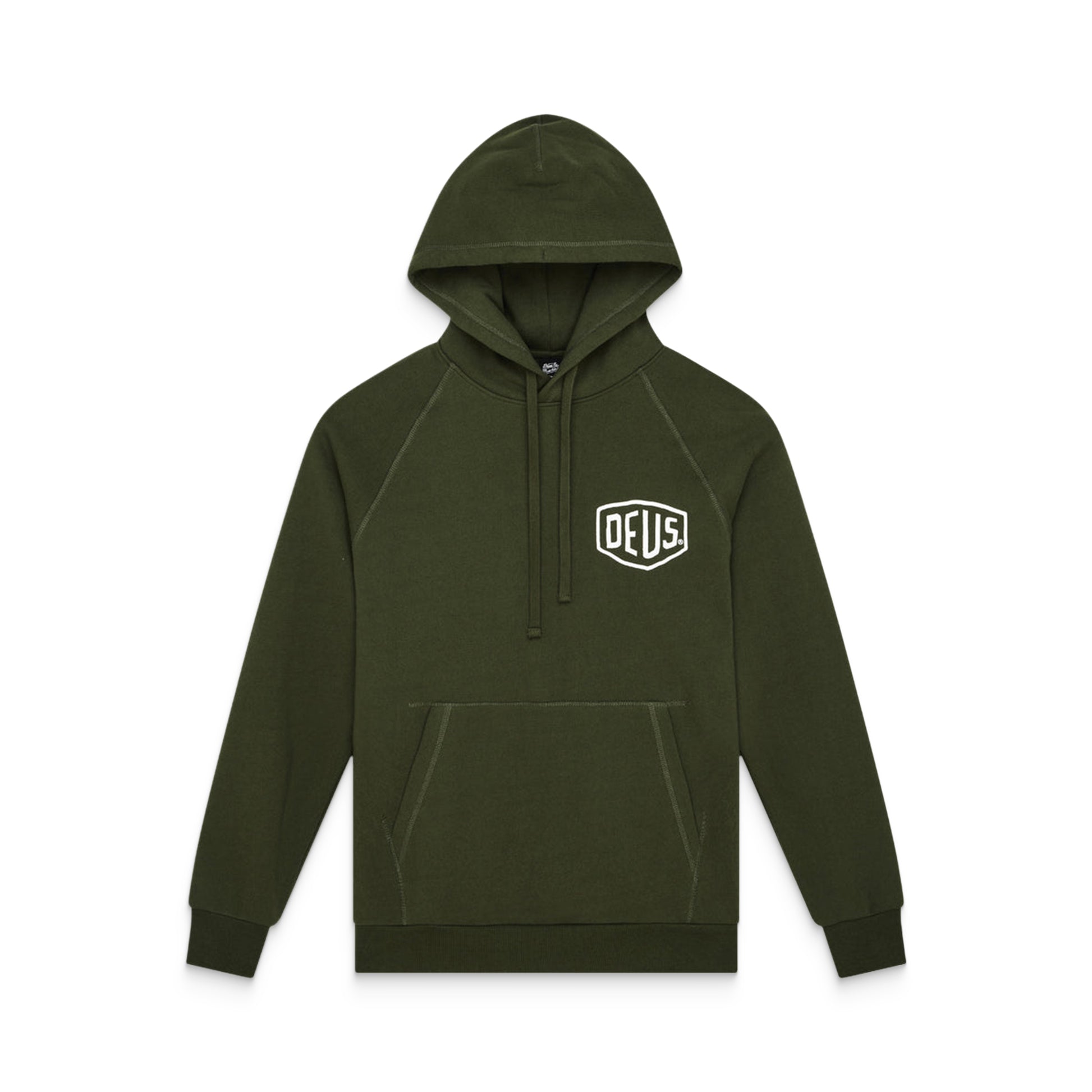 Deus Ex Machina Harajuku Address Hoodie Cypress Green  - DMW48675F-CYP