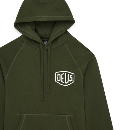 Deus Ex Machina Harajuku Address Hoodie Cypress Green  - DMW48675F-CYP