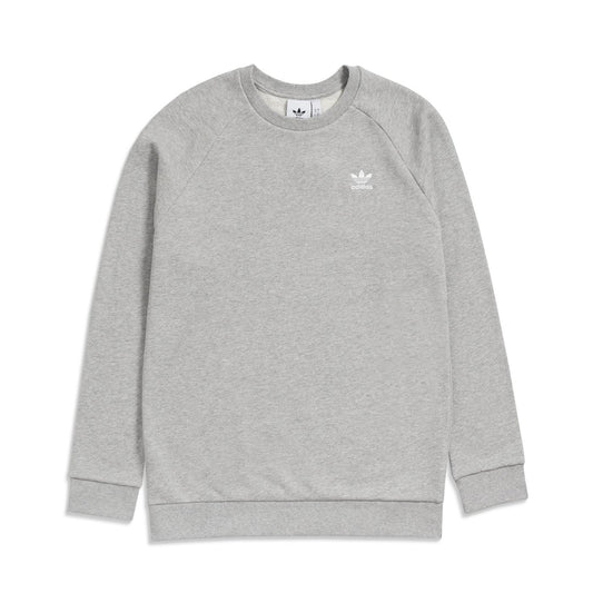 Adidas Essential Crewneck Sweatshirt Medium Grey Heather  - DV1642