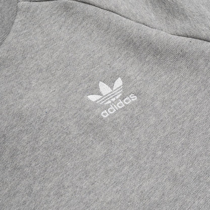 Adidas Essential Crewneck Sweatshirt Medium Grey Heather  - DV1642