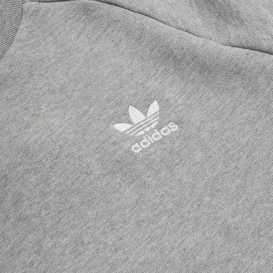 Adidas Essential Crewneck Sweatshirt Medium Grey Heather  - DV1642
