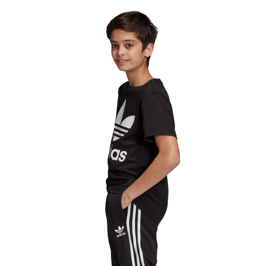 Adidas Originals Trefoil Tee Black/White  - DV2905
