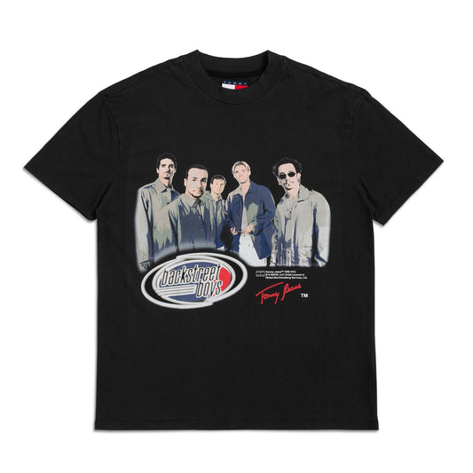 Tommy Jeans Back Street Boys T-Shirt Black  - DW0DW13011BDS
