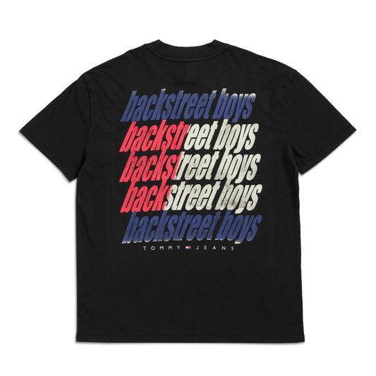 Tommy Jeans Back Street Boys T-Shirt Black  - DW0DW13011BDS