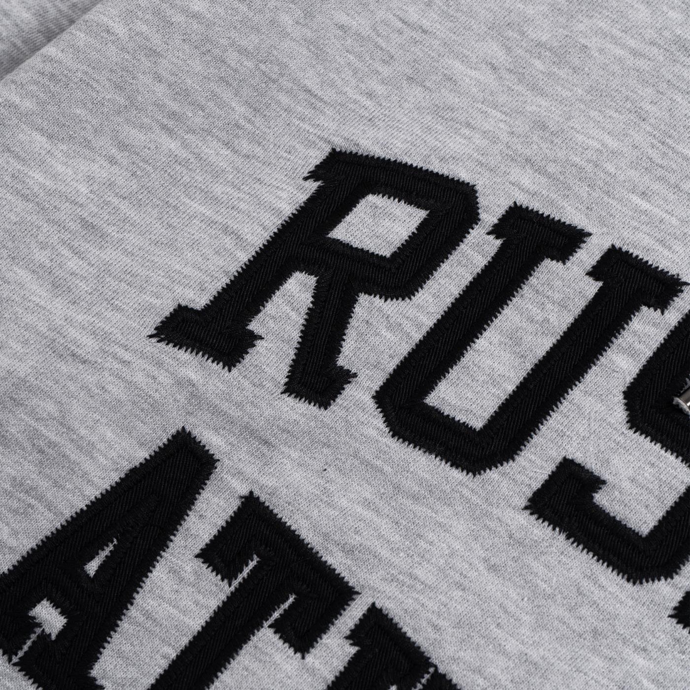 Russell Athletic Iconic Hoody Sweatshirt New Grey Marl  - E36061-091