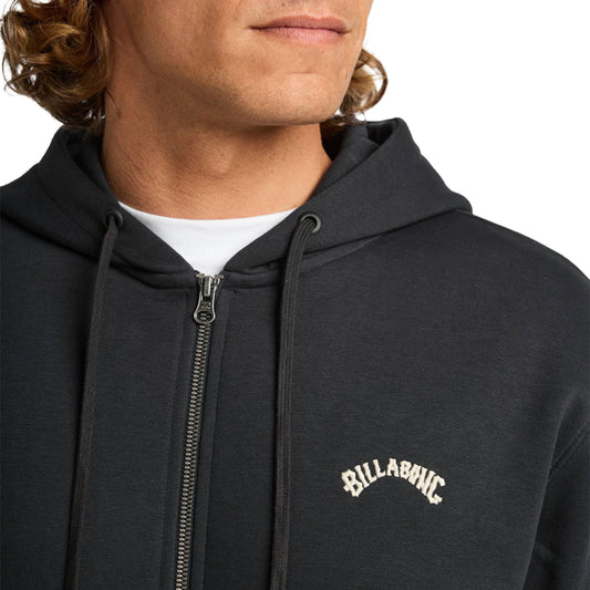 Billabong Arch FZ Hoodie Black  - EBYFT00148-BLK