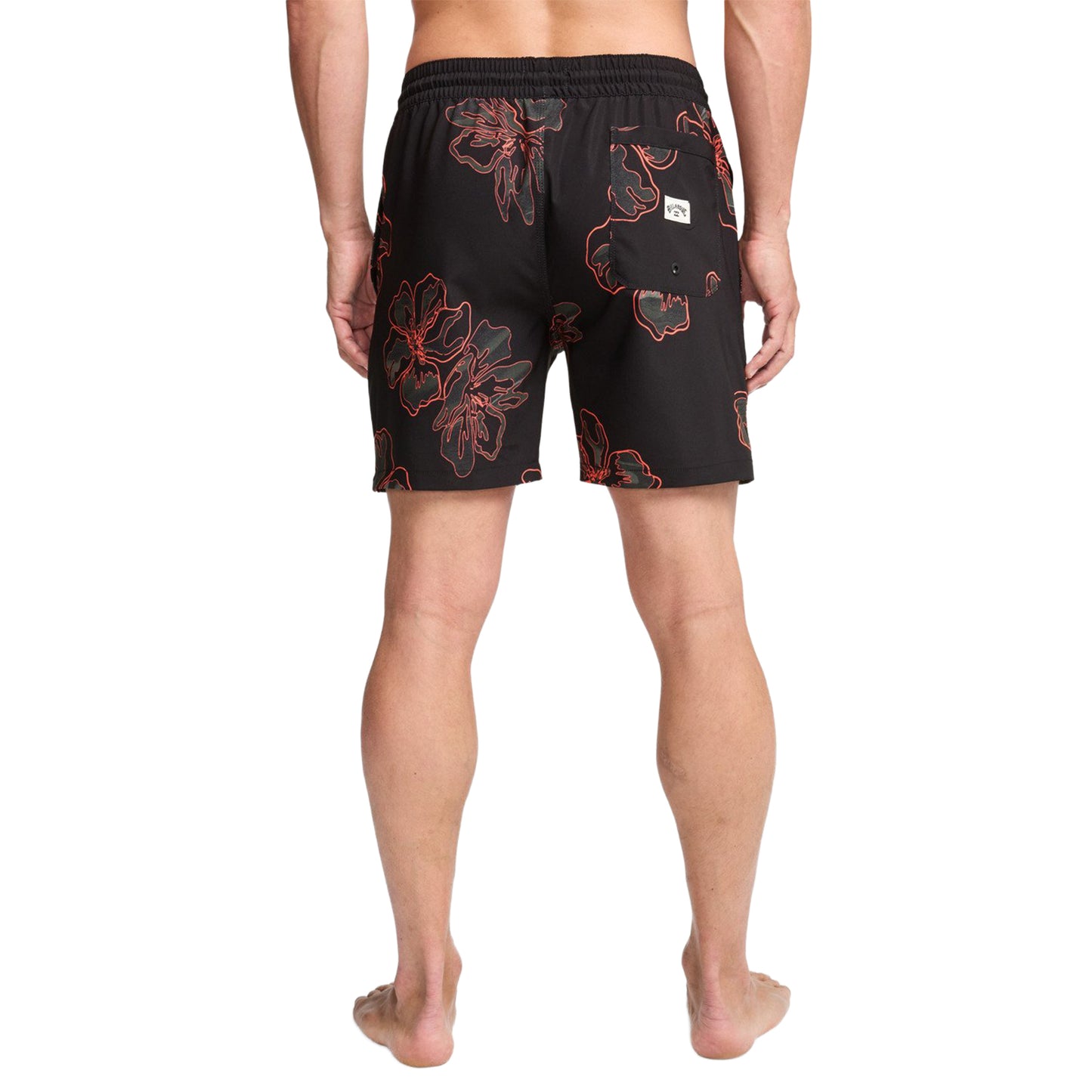 Billabong Sundays Layback 17" Short Black Print