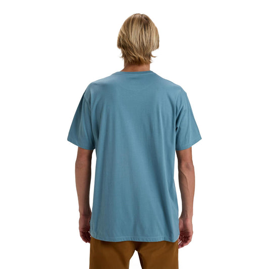 Billabong Arch Crew T-Shirt Glacier Blue  - EBYKT00100-BMC0
