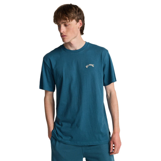 Billabong Arch Crew T-Shirt Real Teal  - EBYKT00100-BPR0
