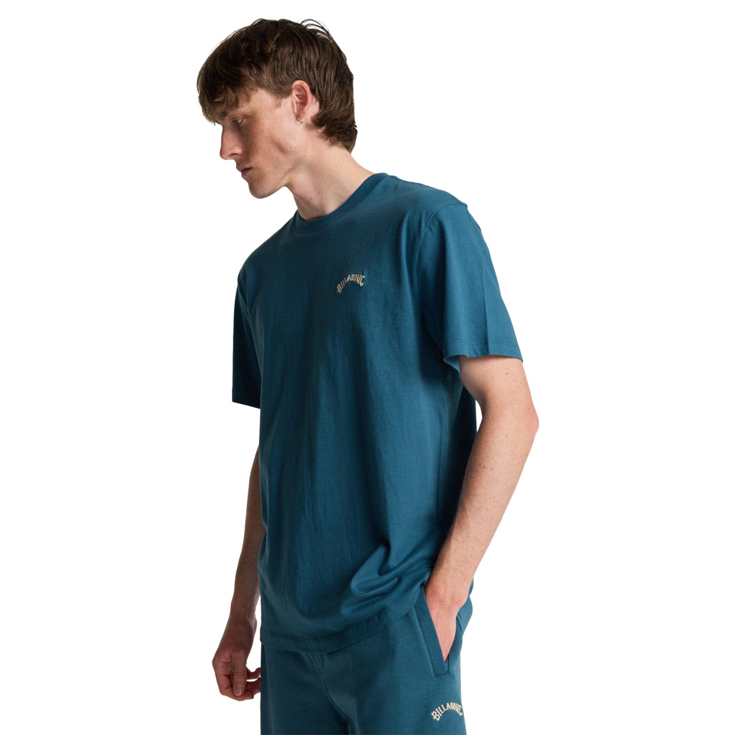 Billabong Arch Crew T-Shirt Real Teal  - EBYKT00100-BPR0