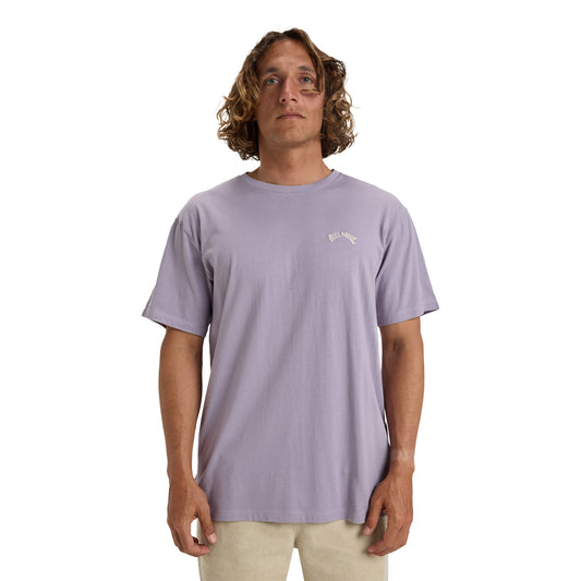 Billabong Arch Crew T-Shirt Light Purple  - EBYKT00100-SKW0