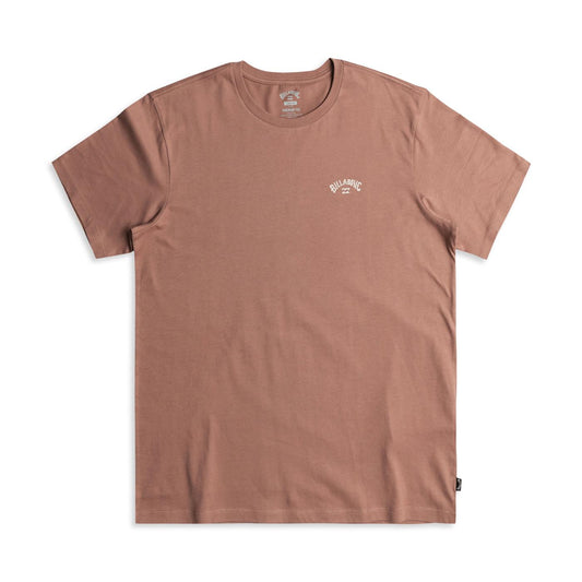 Billabong Arch Crew T-Shirt Rosewood  - EBYKT00100REW