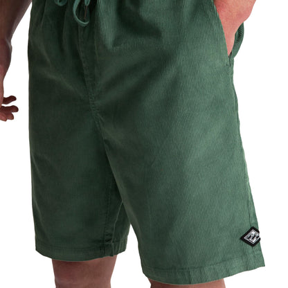 Billabong Larry Cord Walkshorts Sea Green  - EBYWS00128-BMR01
