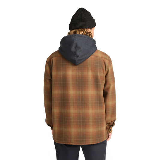 Billabong Furnace Bonded Flannel Overshirt Dark Cedar  - EBYWT03005-CSR01