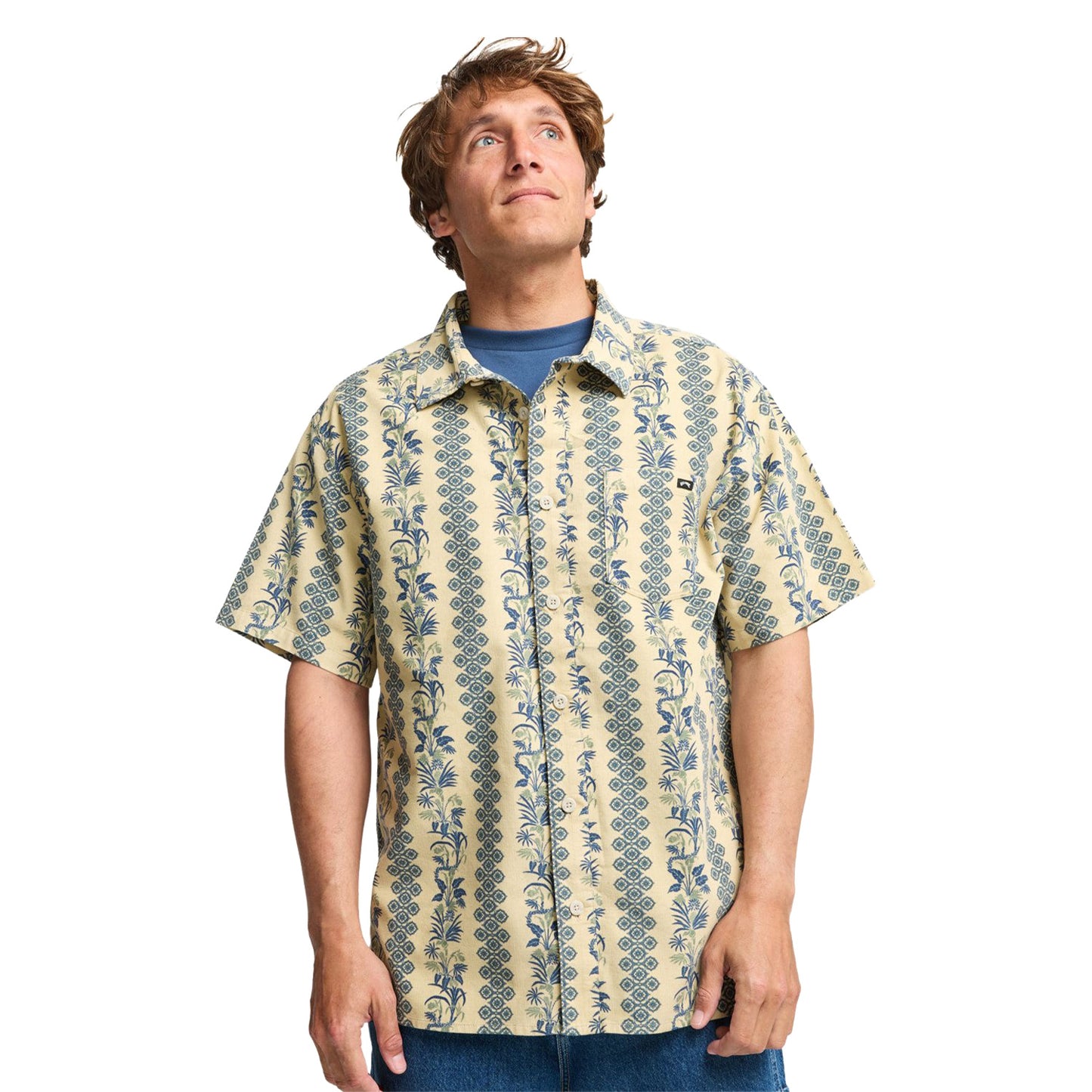 Billabong SS Solana Cord Shirt Castle Rock  - EBYWT03024-TGW0