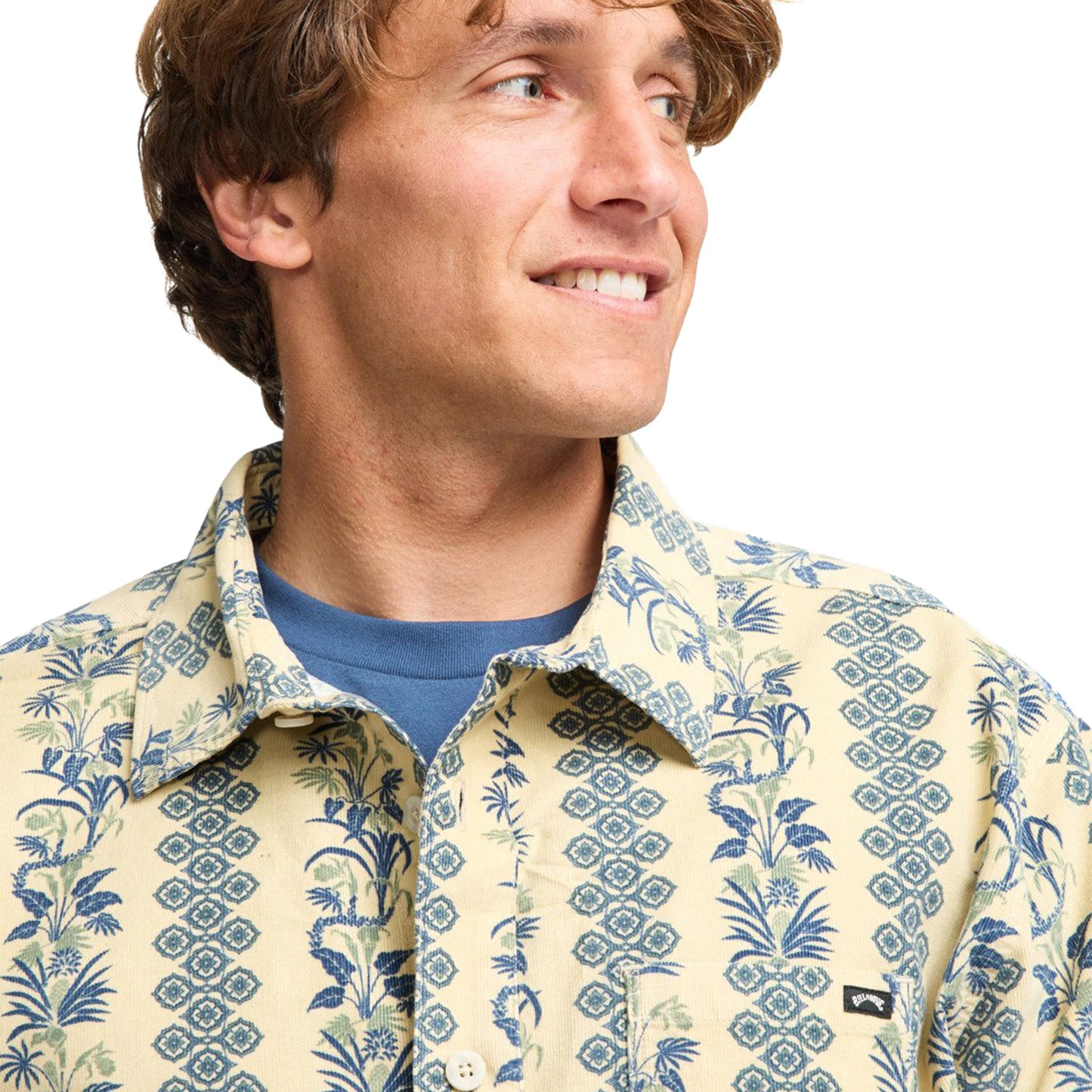 Billabong SS Solana Cord Shirt Castle Rock  - EBYWT03024-TGW0