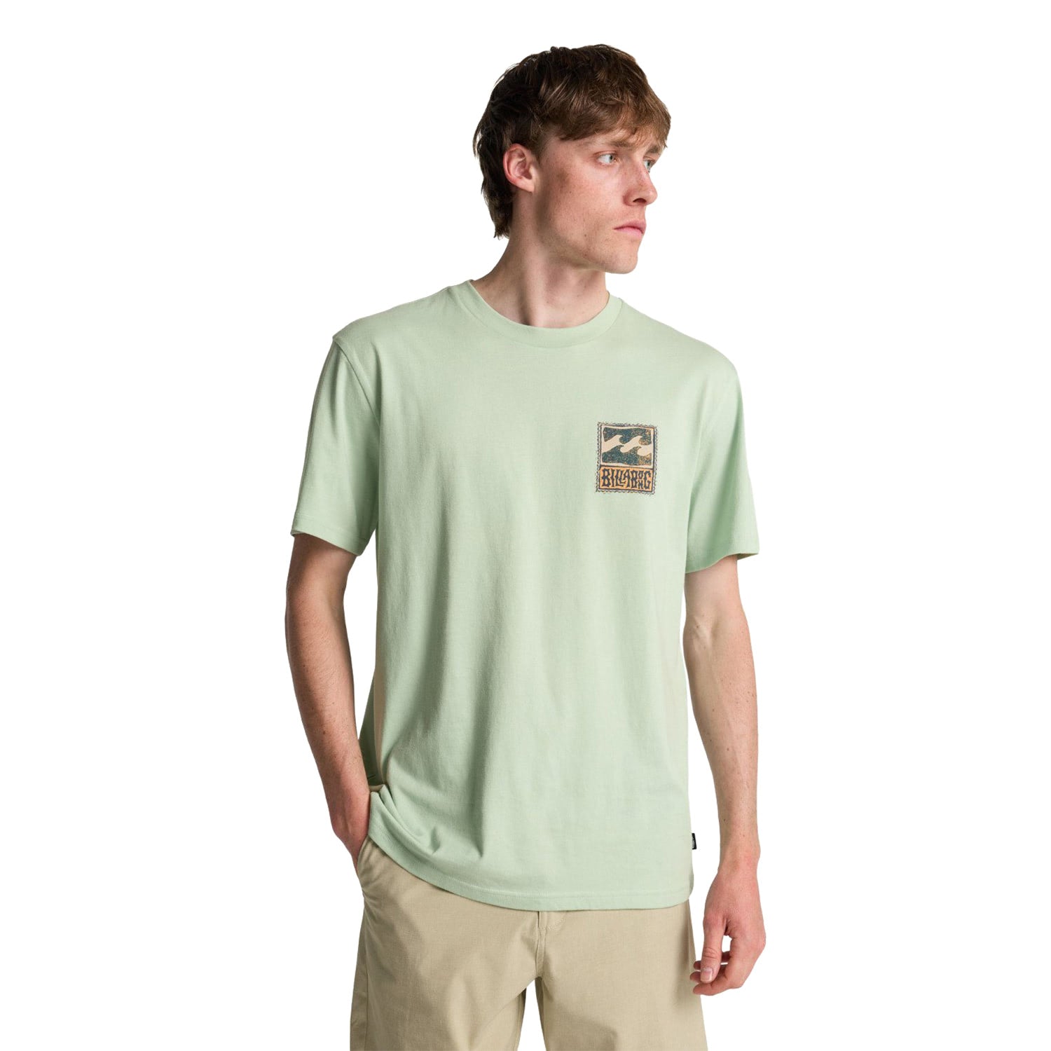 Billabong Stamp T-Shirt Vintage Green  - EBYZT00293-GEH0