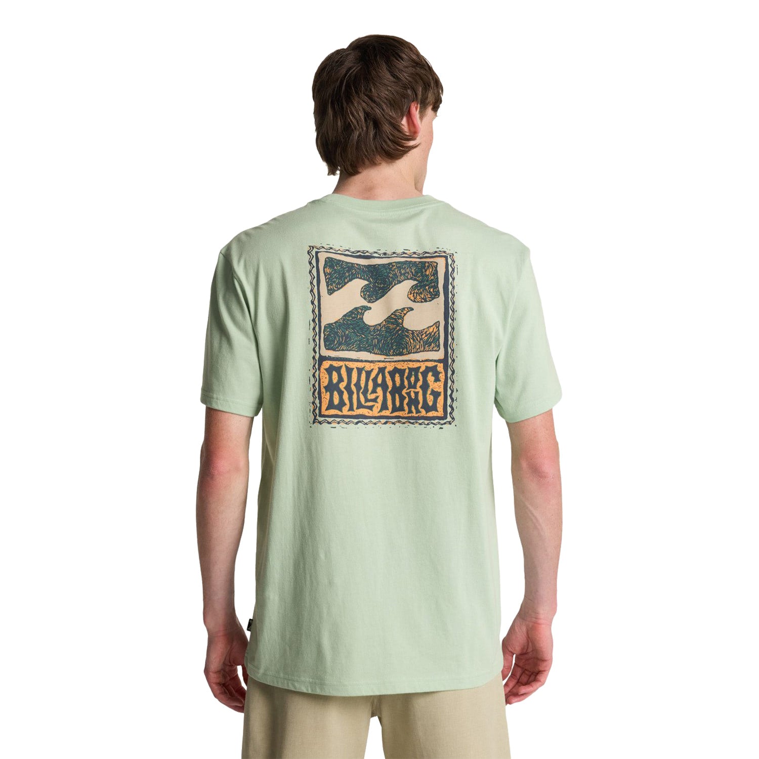 Billabong Stamp T-Shirt Vintage Green  - EBYZT00293-GEH0