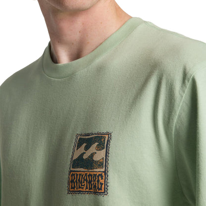 Billabong Stamp T-Shirt Vintage Green  - EBYZT00293-GEH0