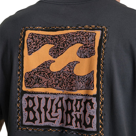 Billabong Stamp T-Shirt Ombre Blue  - EBYZT00293-KRQ0