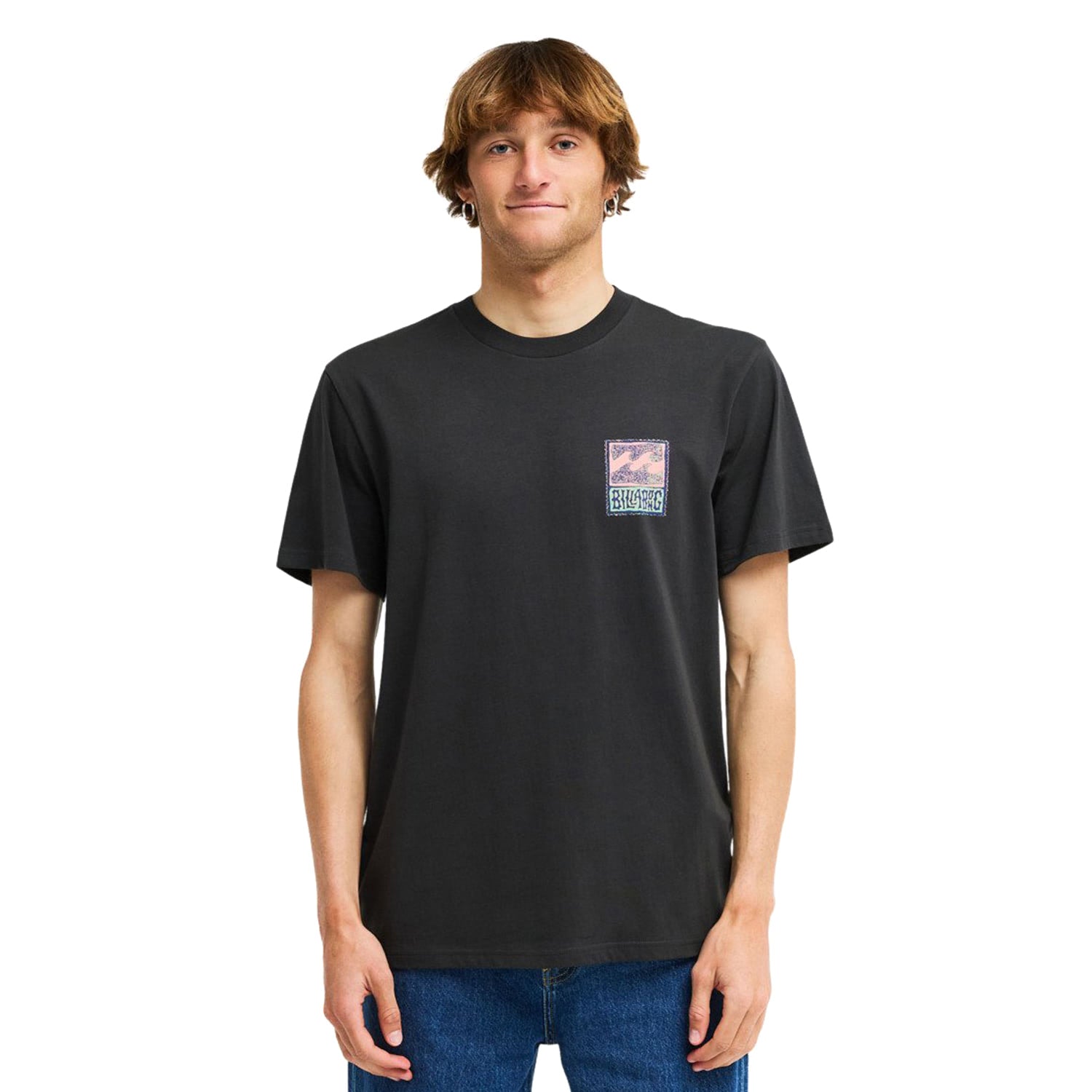 Billabong Stamp T-Shirt Washed Black  - EBYZT00293-WAA