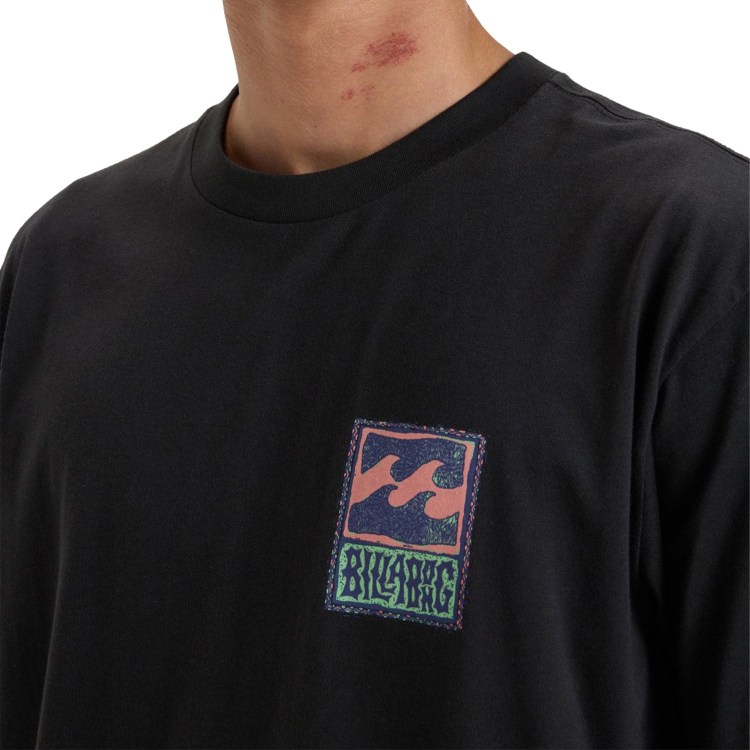 Billabong Stamp T-Shirt Washed Black  - EBYZT00293-WAA