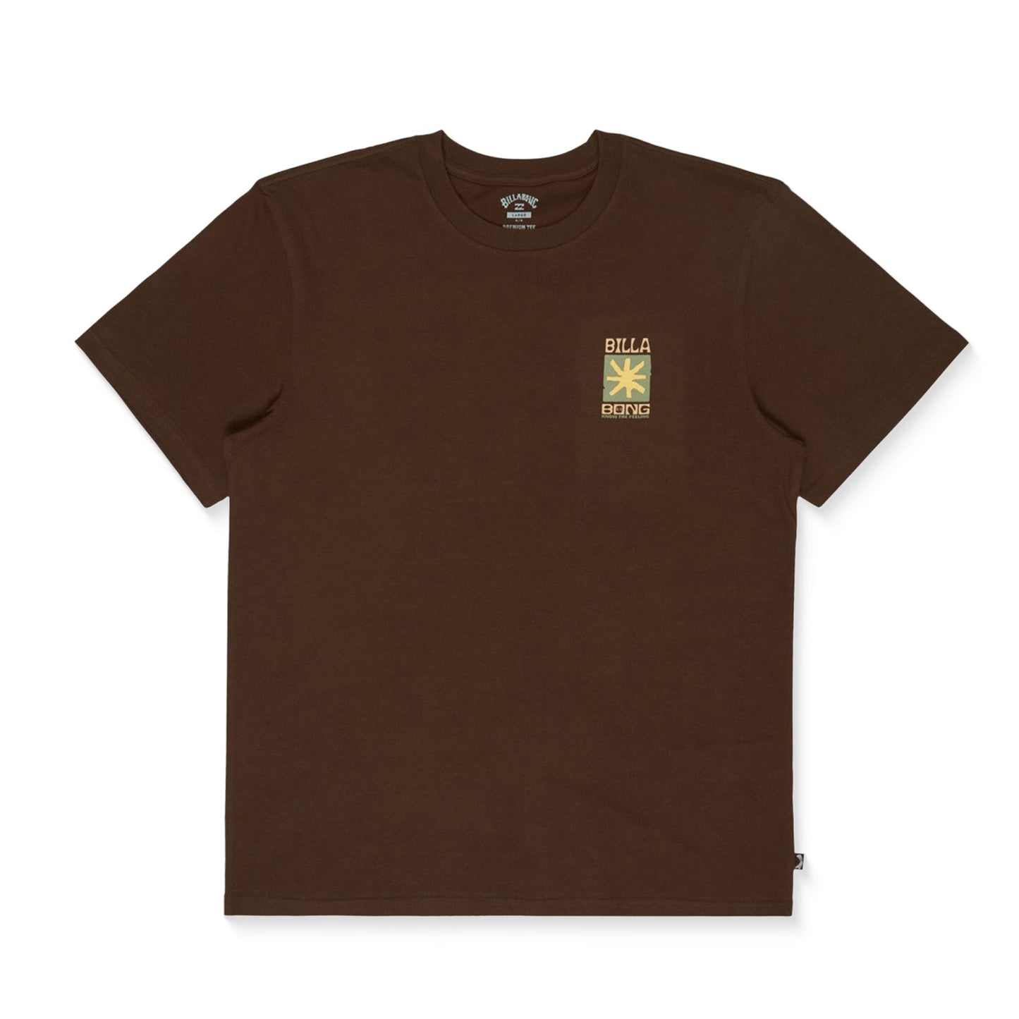 Billabong Good Times T-Shirt Dark Brown  - EBYZT00578-CSR02