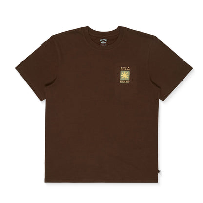 Billabong Good Times T-Shirt Dark Brown  - EBYZT00578-CSR02
