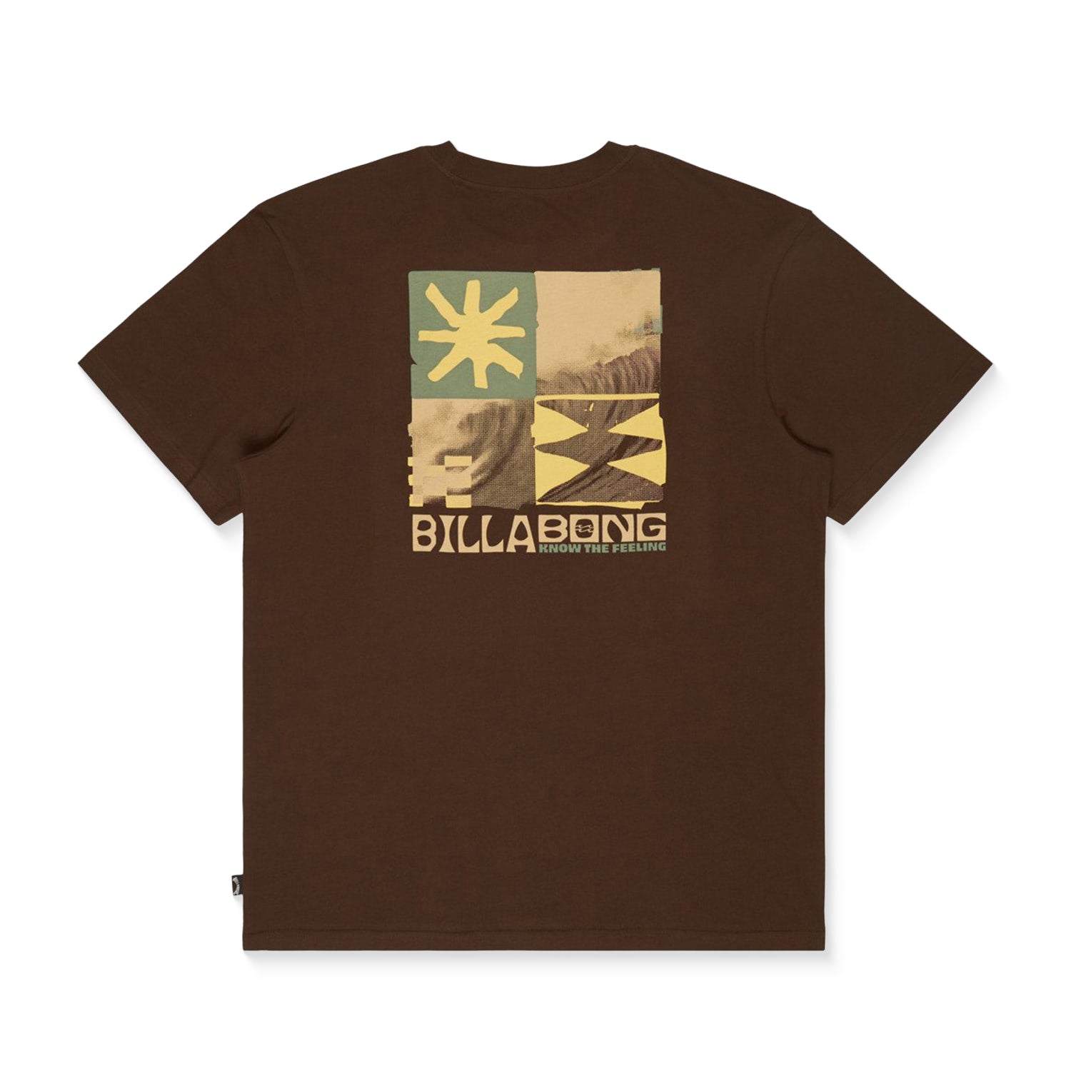 Billabong Good Times T-Shirt Dark Brown  - EBYZT00578-CSR02