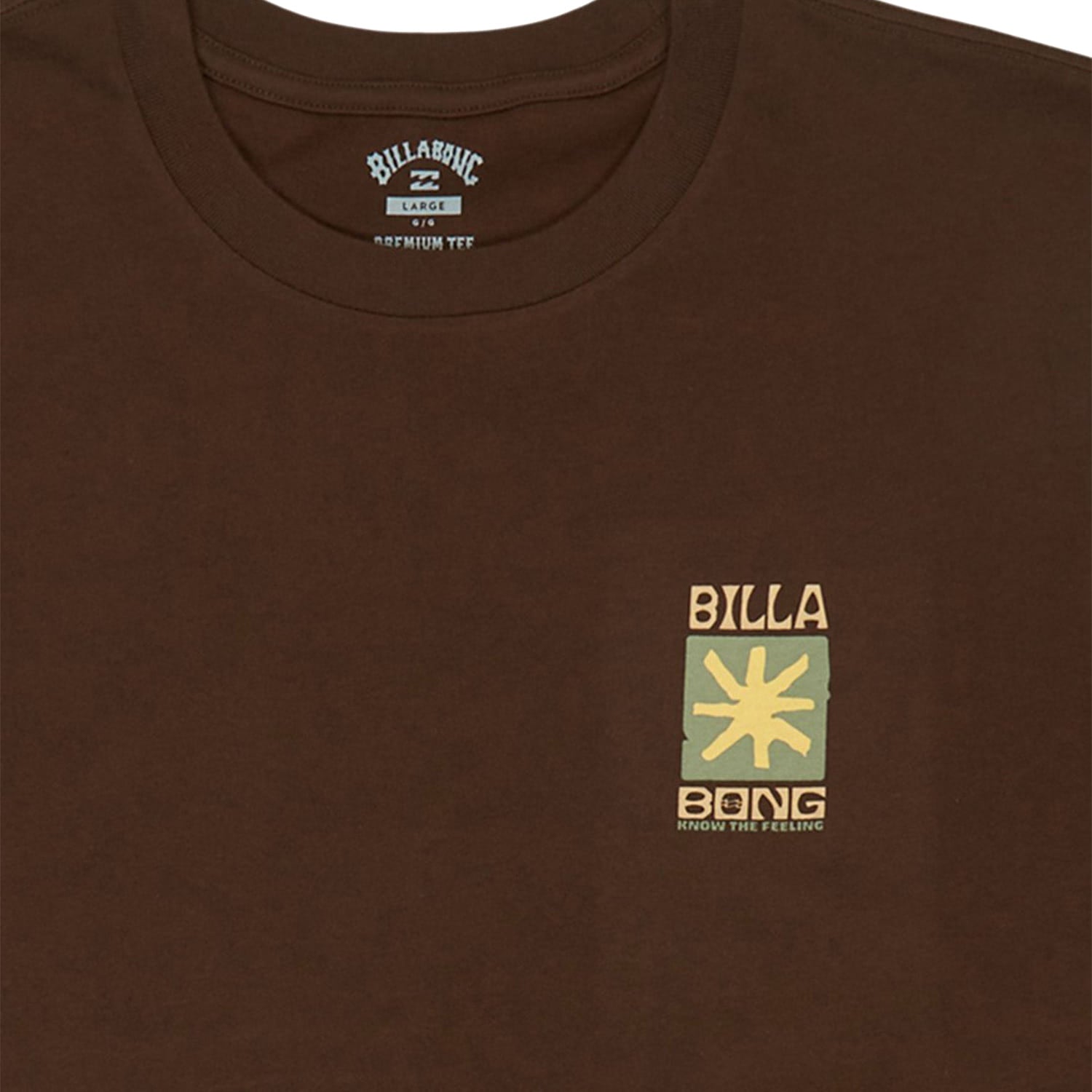 Billabong Good Times T-Shirt Dark Brown  - EBYZT00578-CSR02