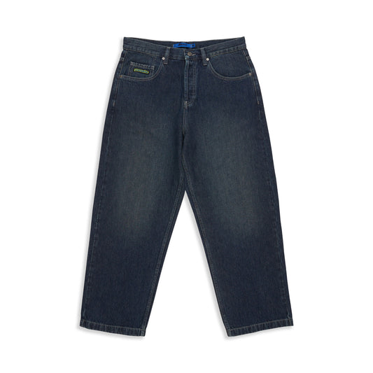 DC Shoes Worker Baggy Denim Double That Dark Denim  - EDYDP03433-BRQ0