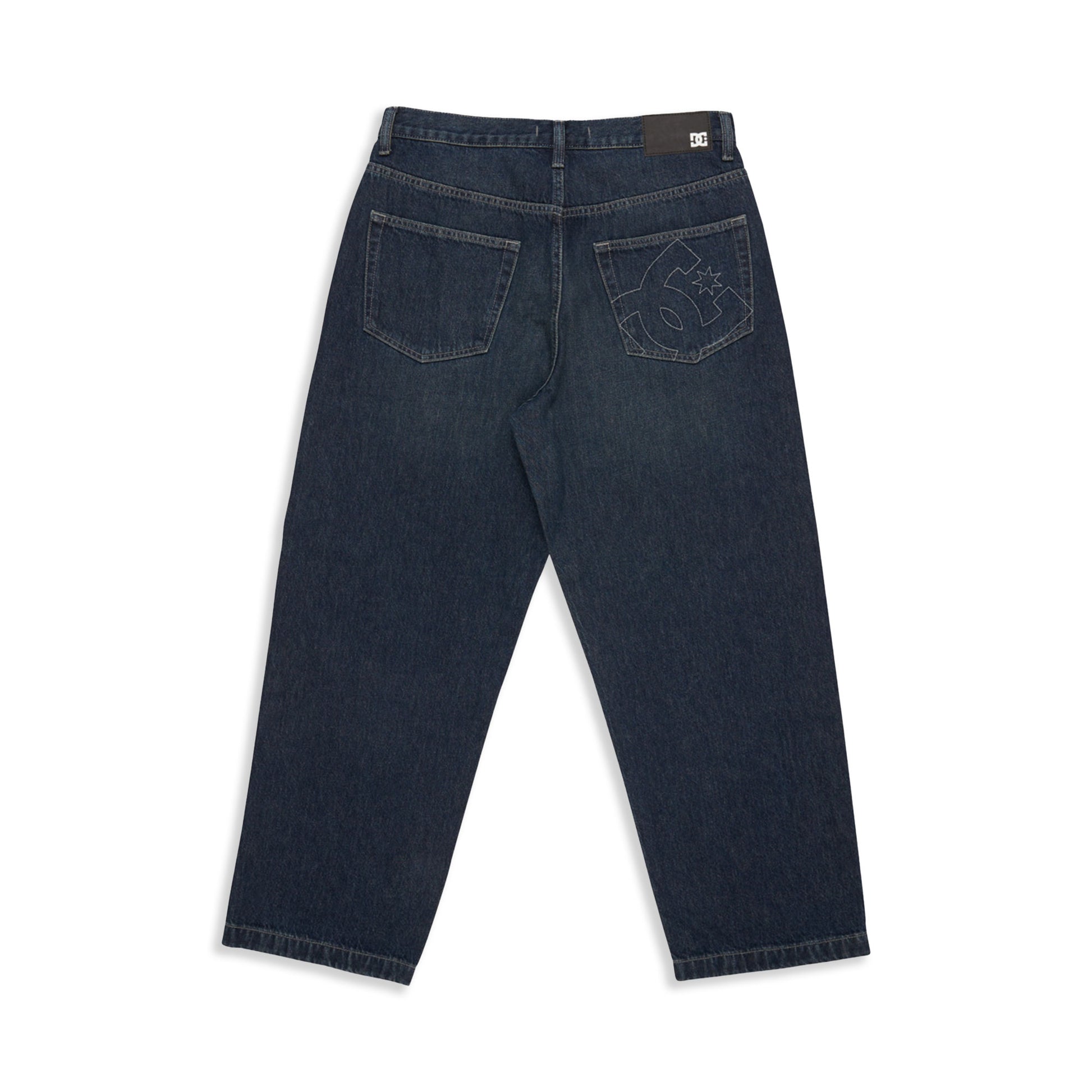 DC Shoes Worker Baggy Denim Double That Dark Denim  - EDYDP03433-BRQ0