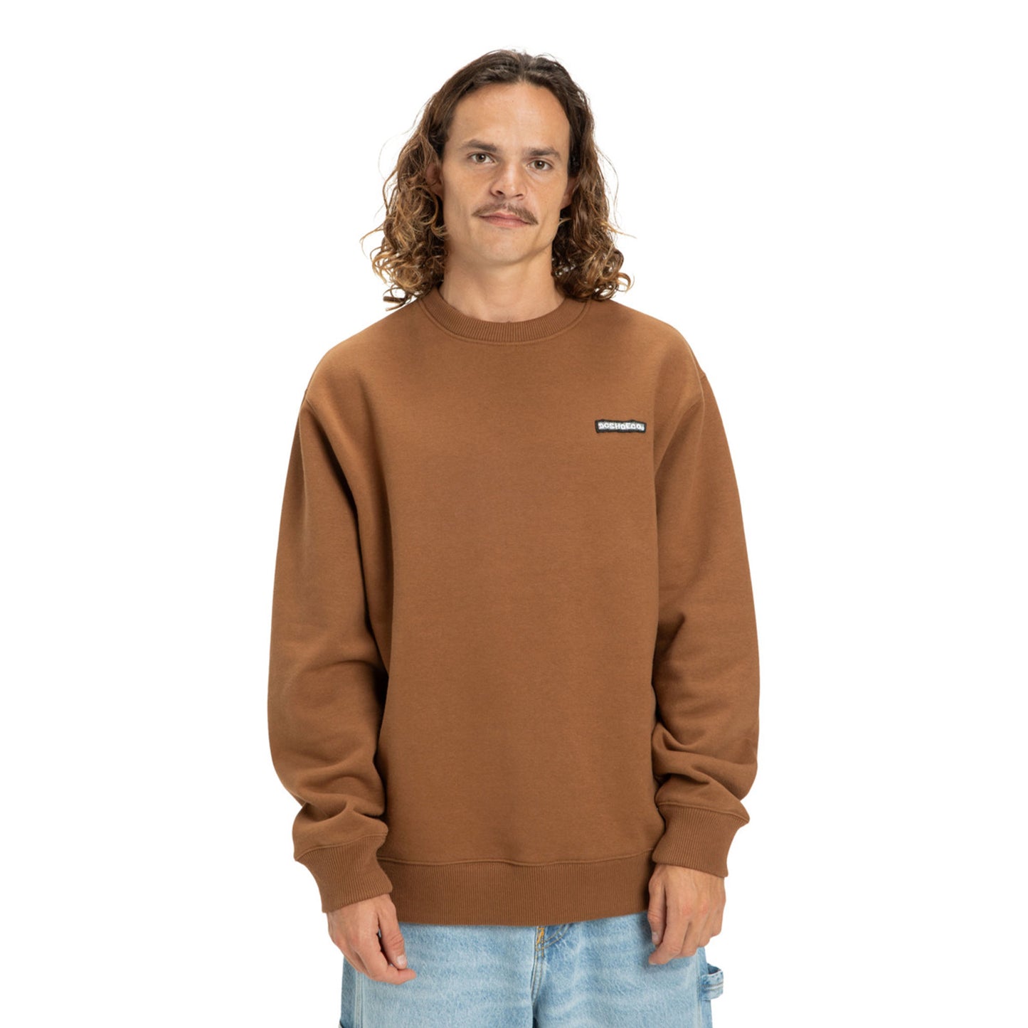 DC Shoes Patch It Crew Toffee  - EDYFT03548-CQF0