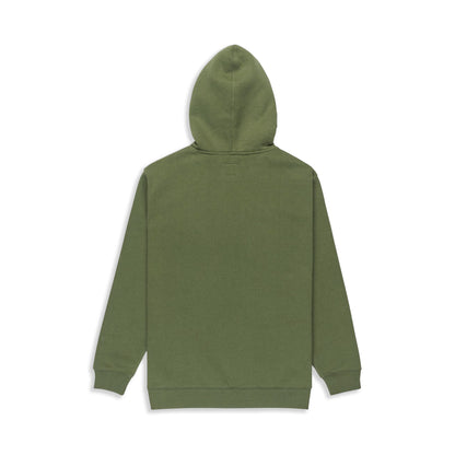 DC Shoes Patch It Hoodie Bronze Green  - EDYFT03549-GQQ0