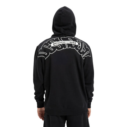 DC Shoes DC Omega Hoodie Black  - EDYFT03557-KVJ0