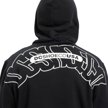 DC Shoes DC Omega Hoodie Black  - EDYFT03557-KVJ0