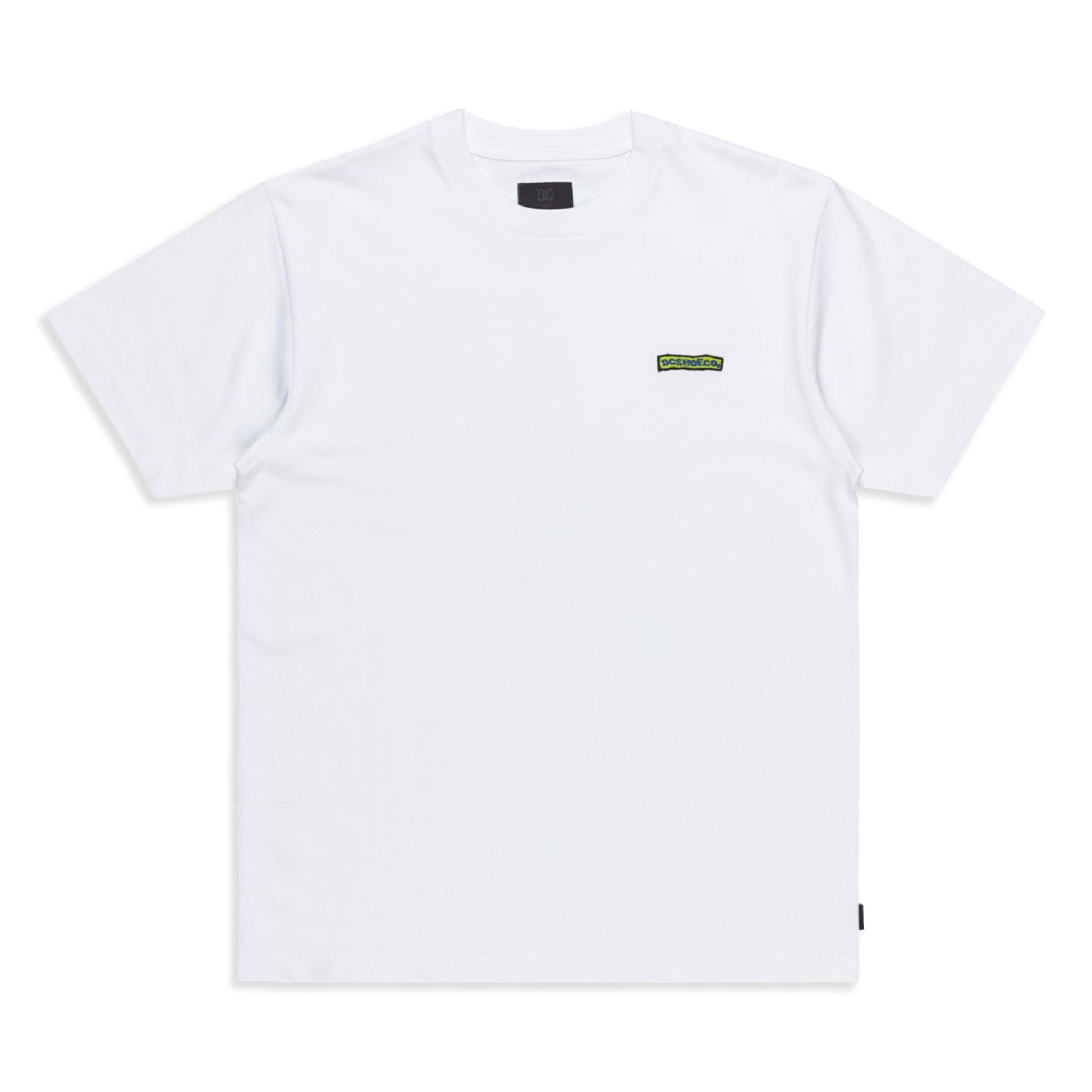 DC Shoes Patch It Tee White  - EDYKT03534-WBB0