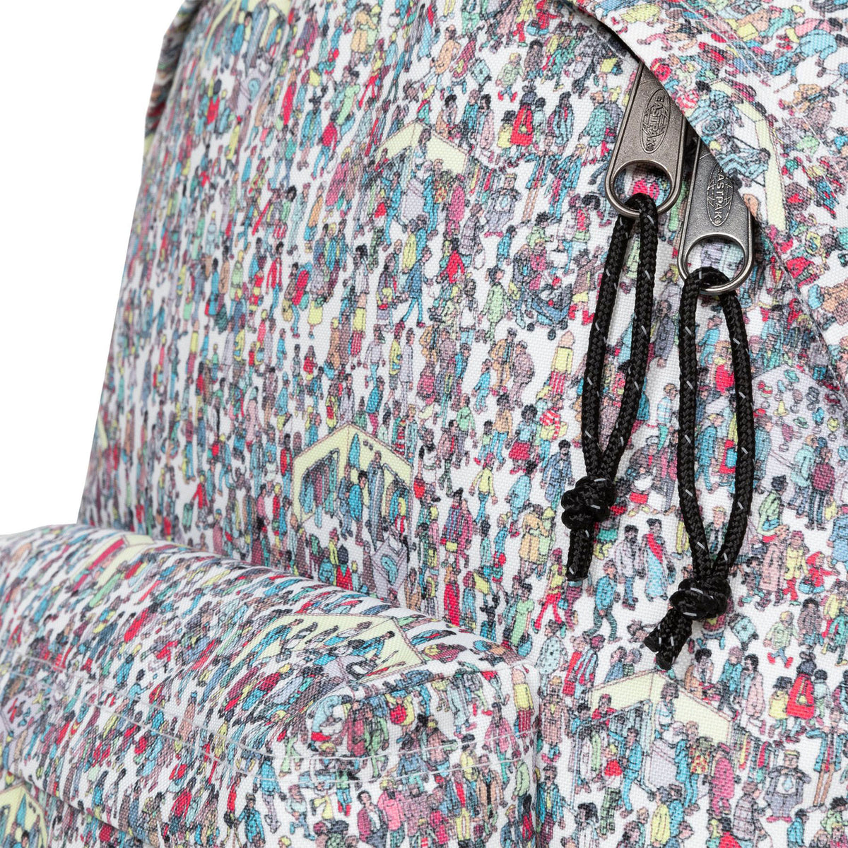 Eastpak x Wheres Wally? Padded Pakr Wally Pattern White