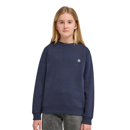 Element Icon Embroidery Crew Eclipse Navy  - ELBFT00144-ECN