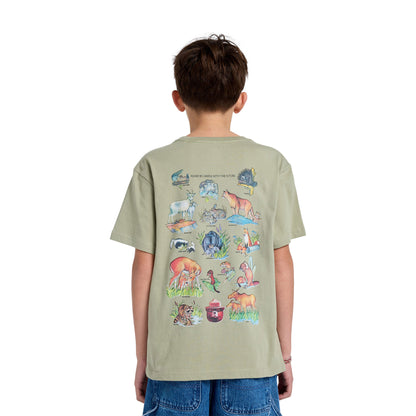 Element SBXE Animal T-Shirt Tea  - ELBZT00222-GHE0