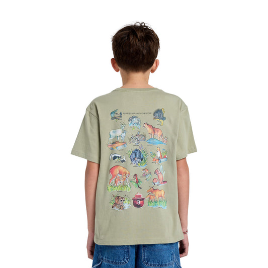 Element SBXE Animal T-Shirt Tea  - ELBZT00222-GHE0