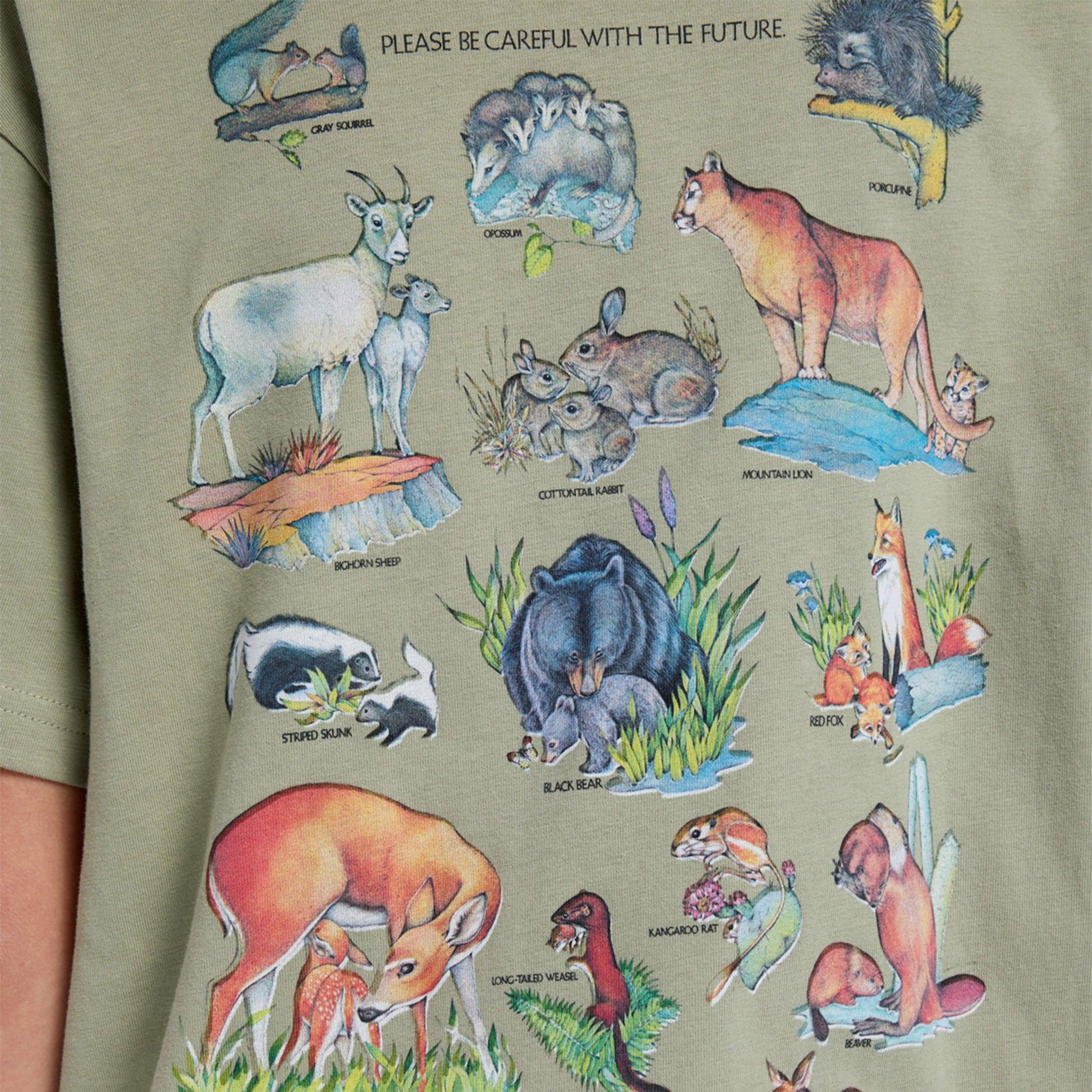 Element SBXE Animal T-Shirt Tea  - ELBZT00222-GHE0