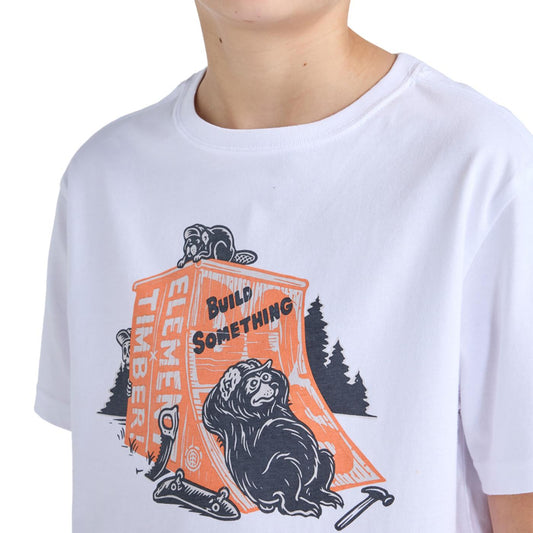 Element Timber Breaktime T-Shirt Optic White  - ELBZT00244-WBB0