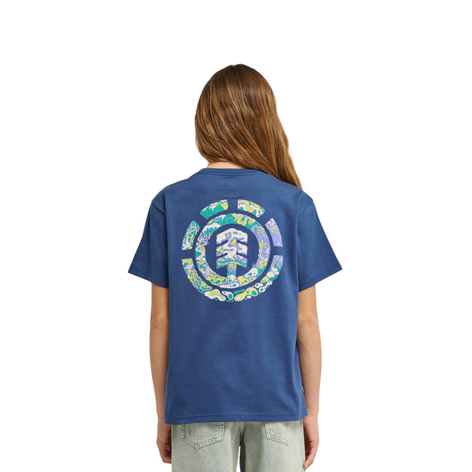 Element Swamps T-Shirt Dark Denim  - ELBZT00270-BRQ0