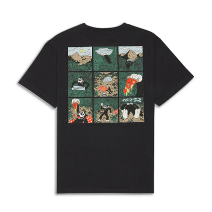 Element Picnic T-Shirt Off Black  - ELBZT00281-KTA0