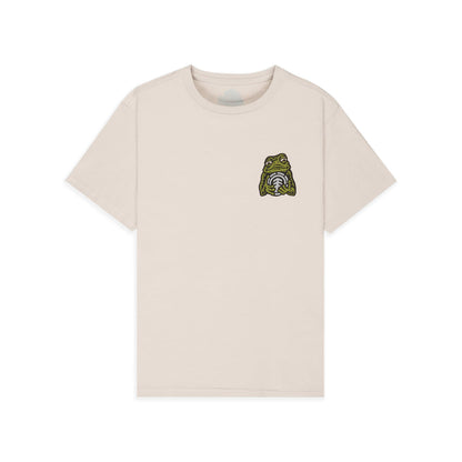 Element Timber The Frog T-Shirt Oat Milk  - ELBZT00286-TEG0